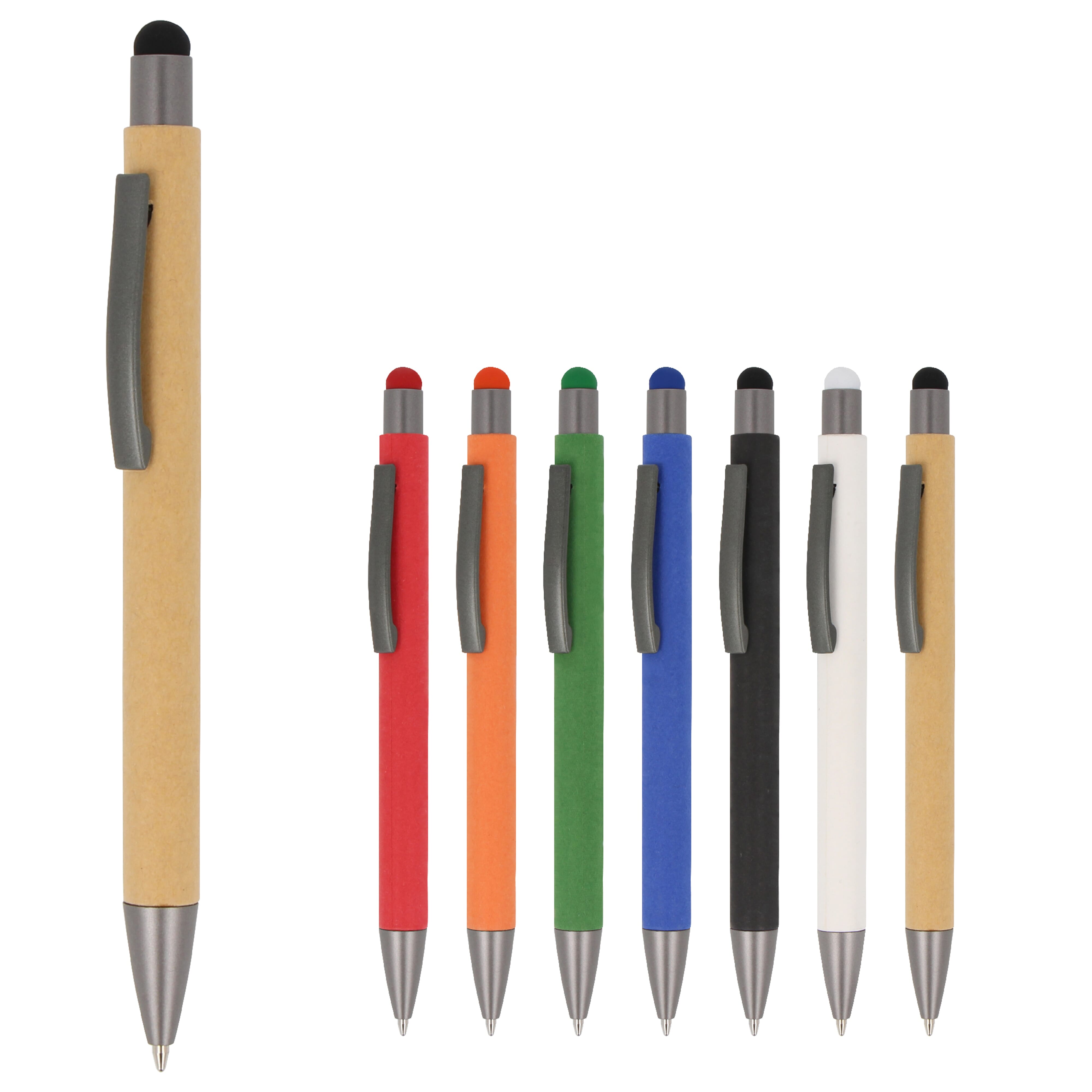 Kugelschreiber New York Stylus aus Papier – Werbeartikel bedruckbar