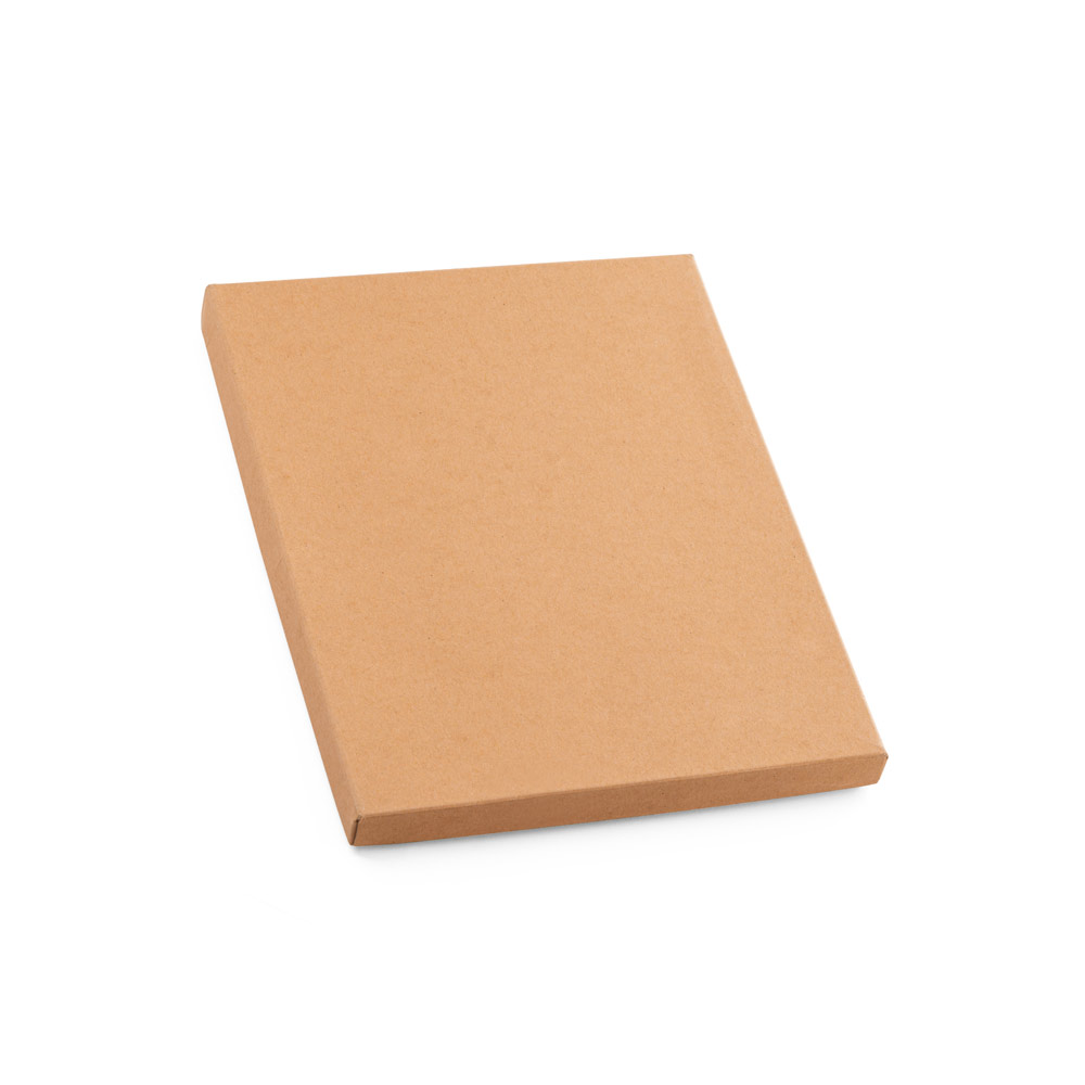 Kork-Set FREUD: A5 Notizblock & Kugelschreiber, bedruckbar (FSC™)