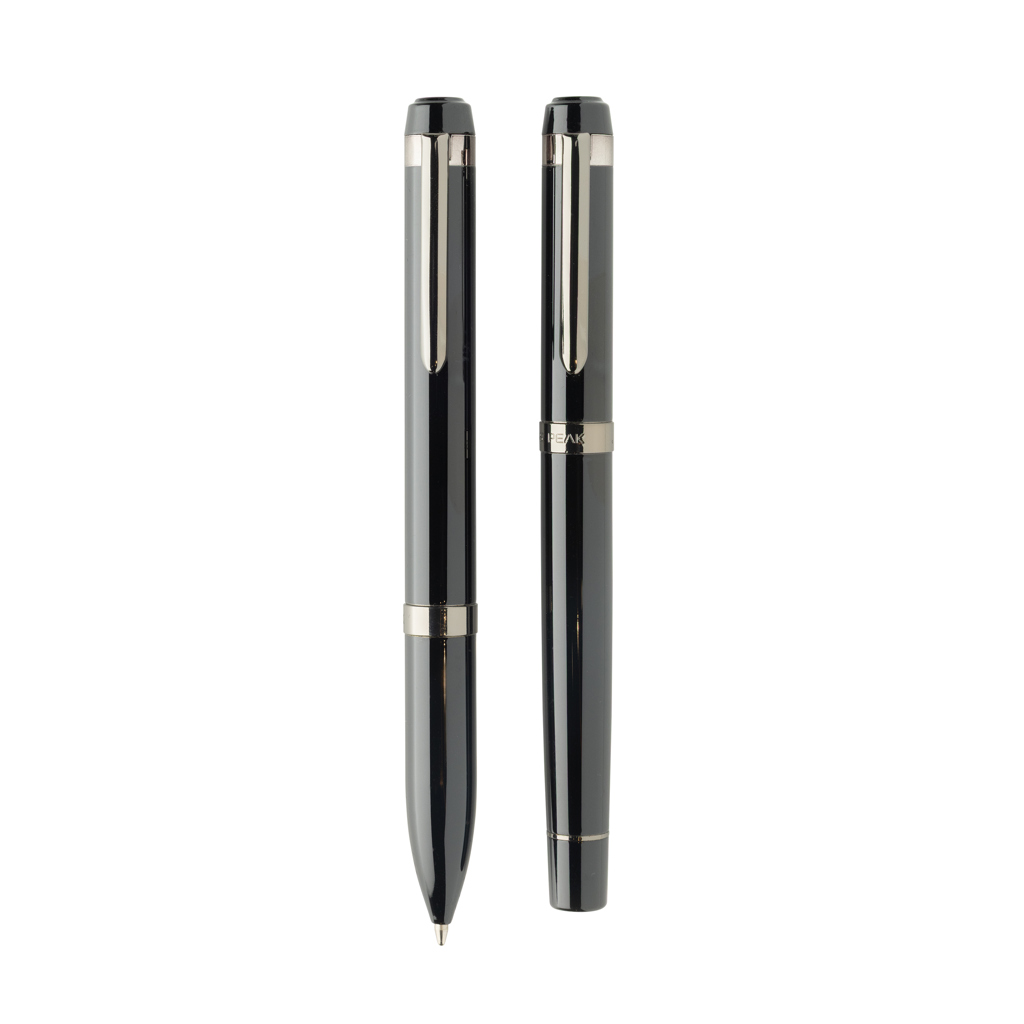 Swiss Peak OSLO Stiftset – Kugelschreiber & Rollerball, recycelt