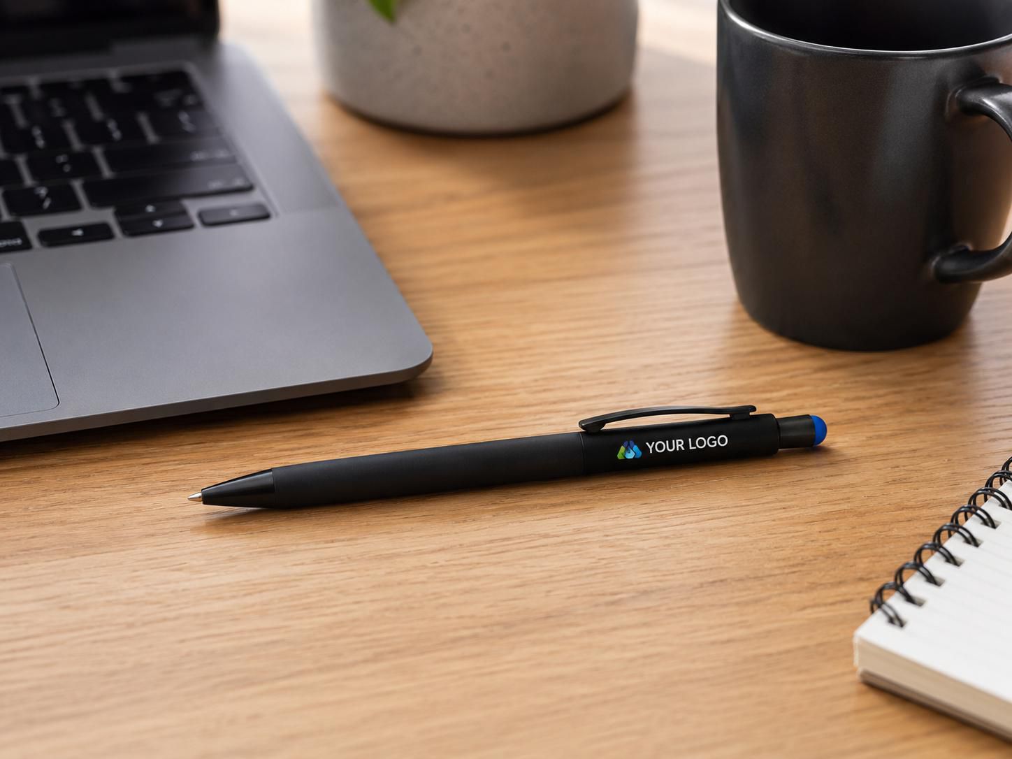 Kugelschreiber Aluminium Formentera - Metall Touchpen Werbeartikel