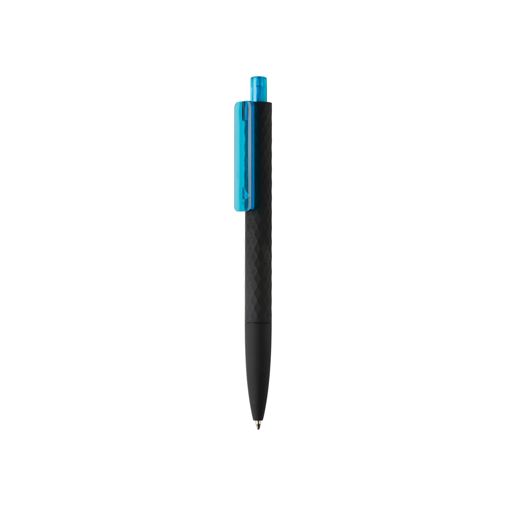 Kugelschreiber X3-Black Smooth-Touch aus recyceltem ABS, bedruckbar