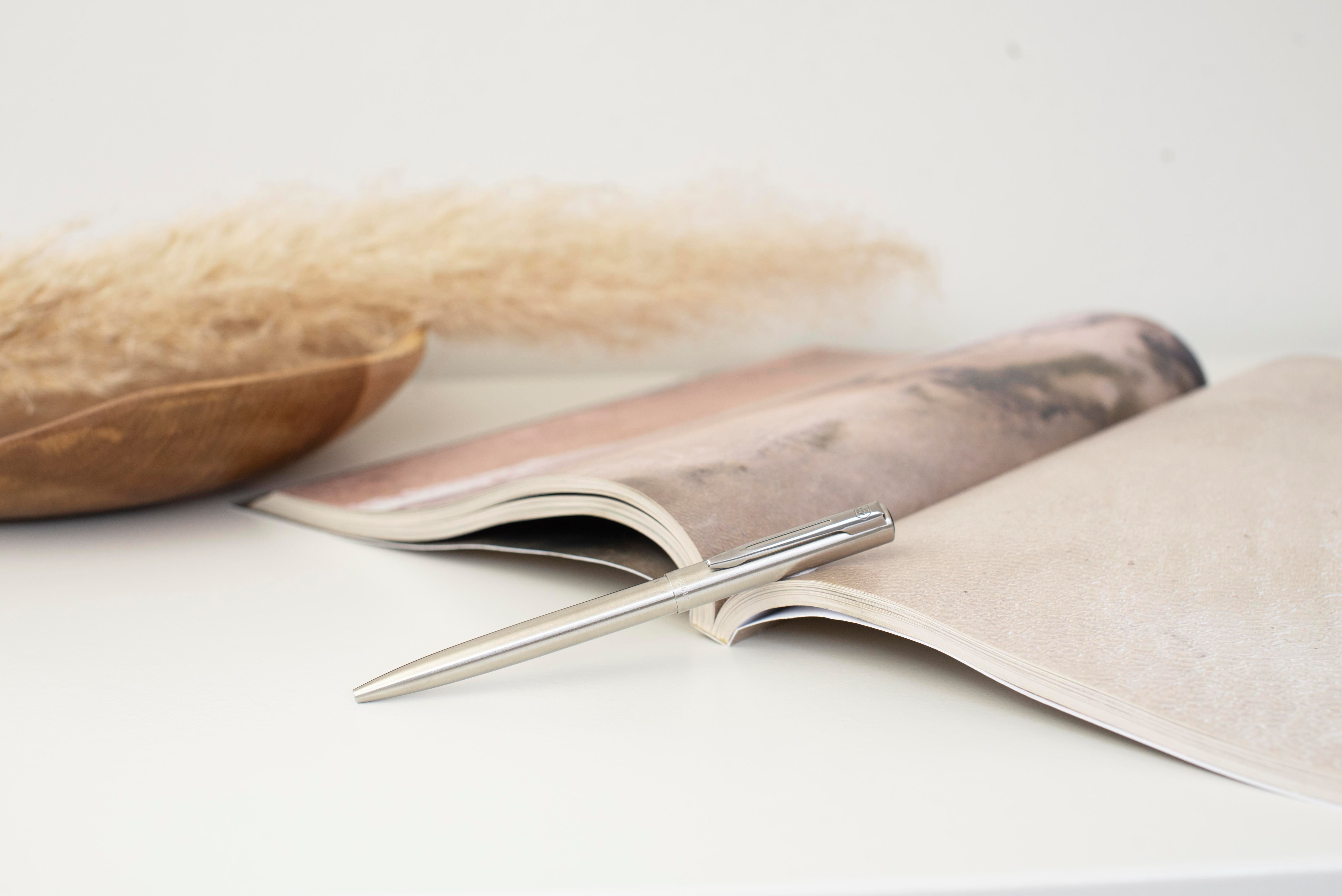 Waterman Graduate Kugelschreiber Messing & Chrom, Werbeartikel