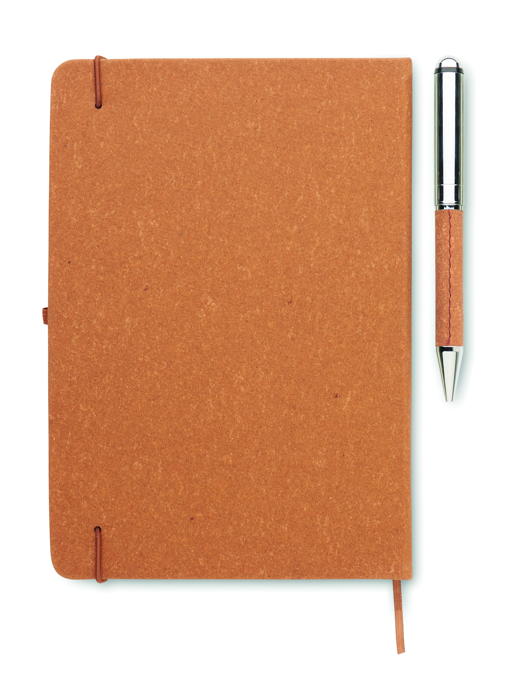 Notizbuch-Set ELEGANOTE A5 mit Metall-Drehkugelschreiber bedruckbar