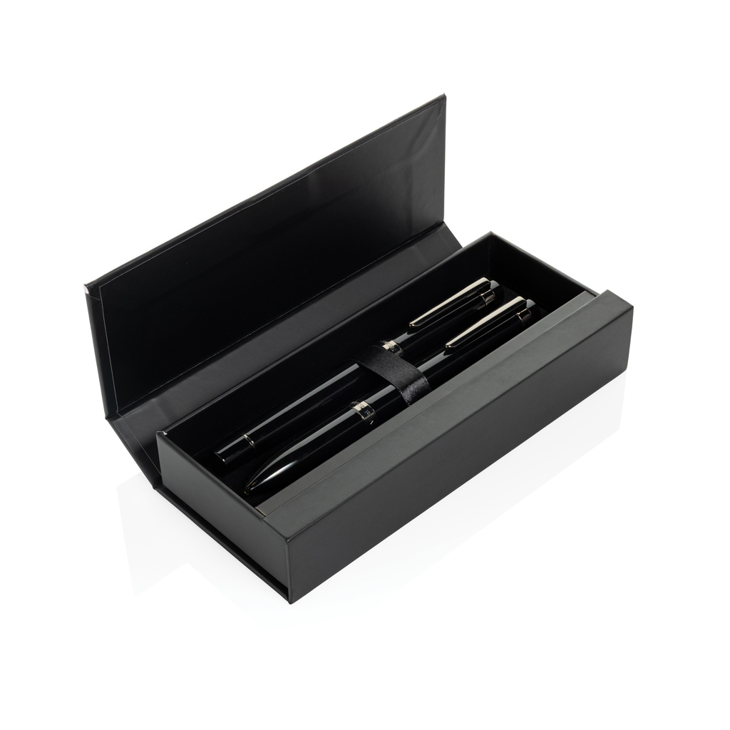 Swiss Peak OSLO Stiftset – Kugelschreiber & Rollerball, recycelt