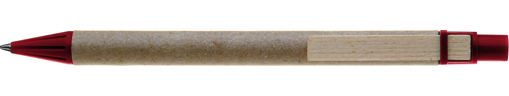 PAPER PEN Druckkugelschreiber aus Pappe mit Holzclip – bedruckbar