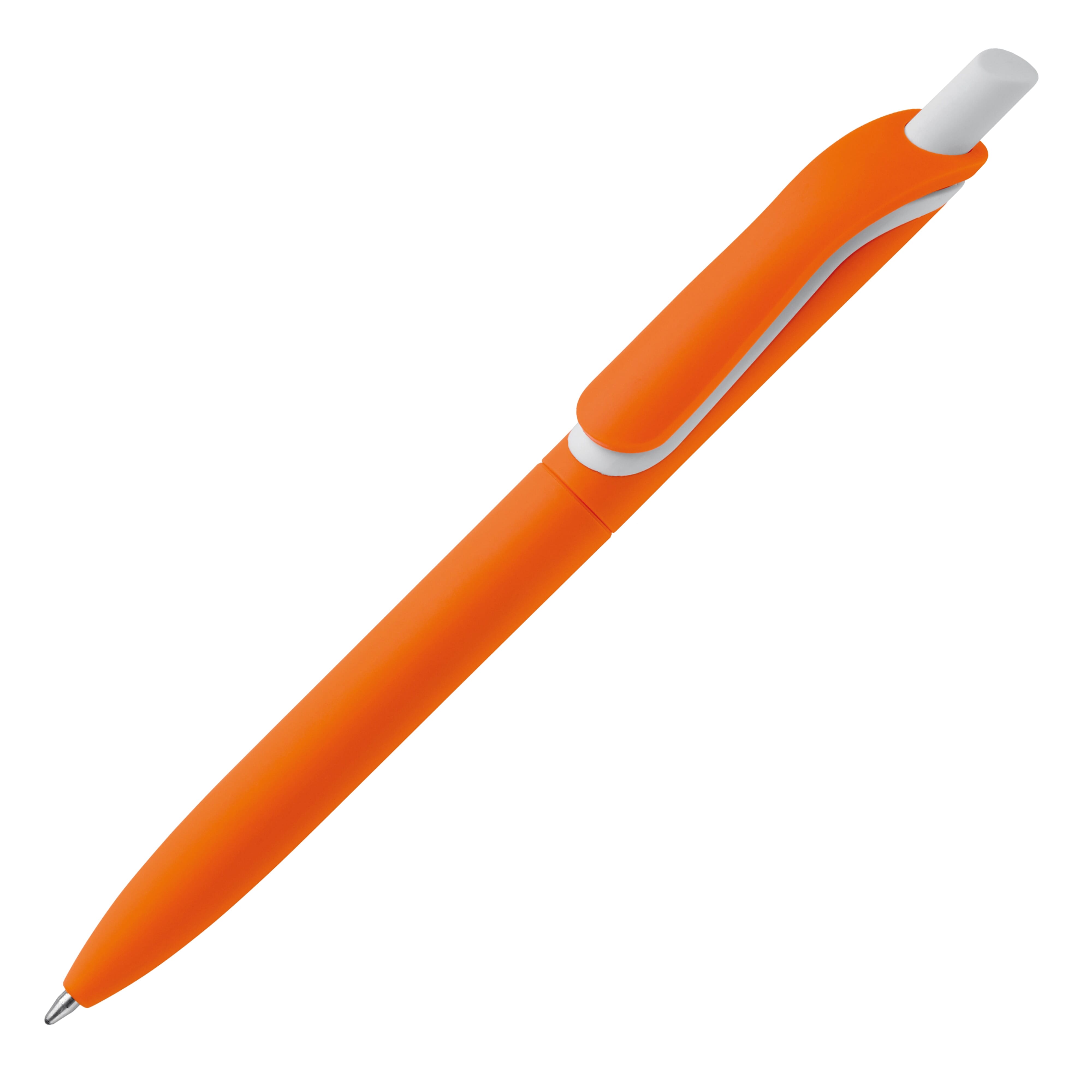 Kugelschreiber Click-Shadow Soft-Touch aus ABS, Werbeartikel zum Bedrucken