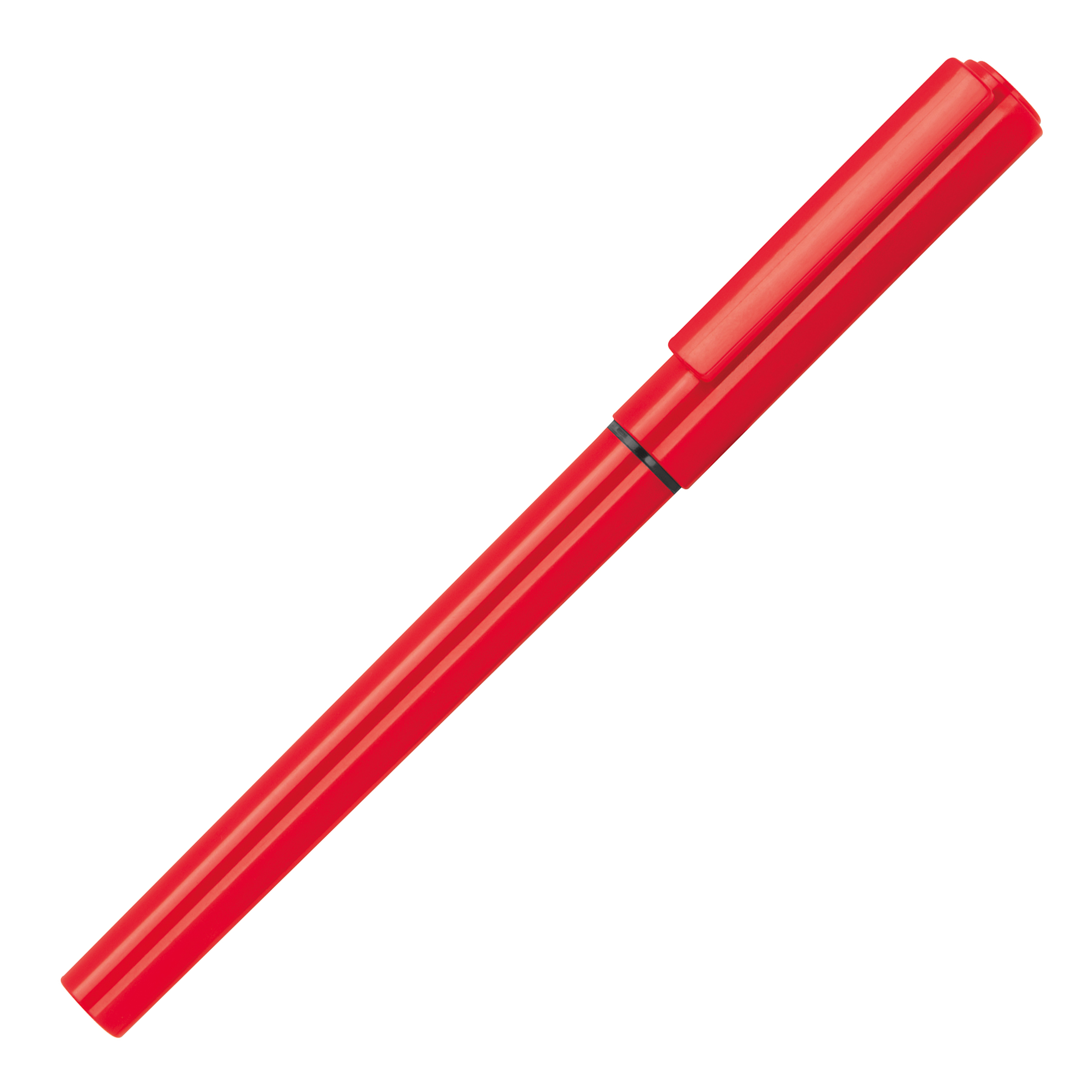 Rollerball FIORELLA mit Kappe – Kunststoff, bedruckbar als Werbeartikel