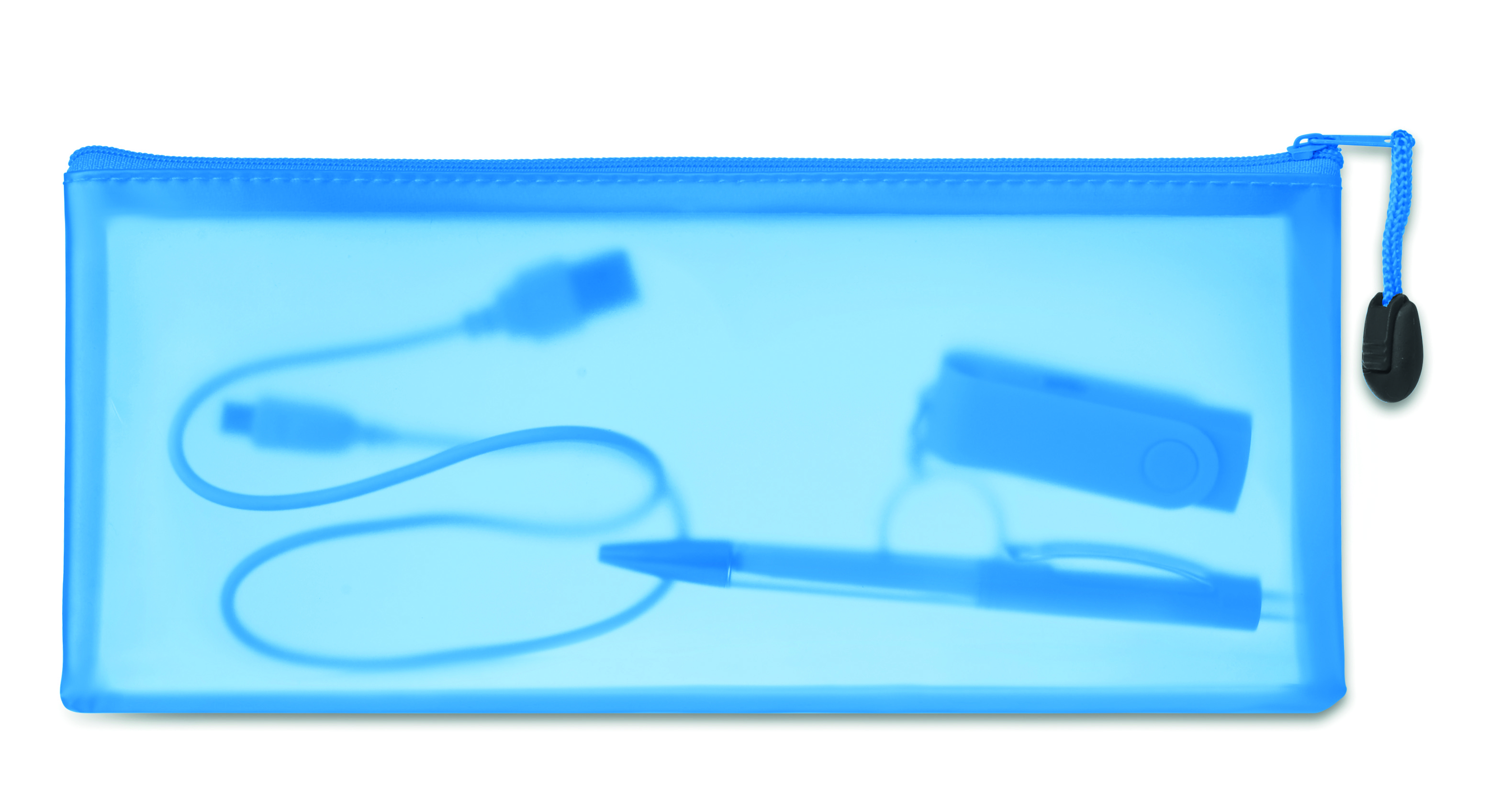 Mäppchen GRAN aus PVC – transparentes Stiftemäppchen bedruckbar
