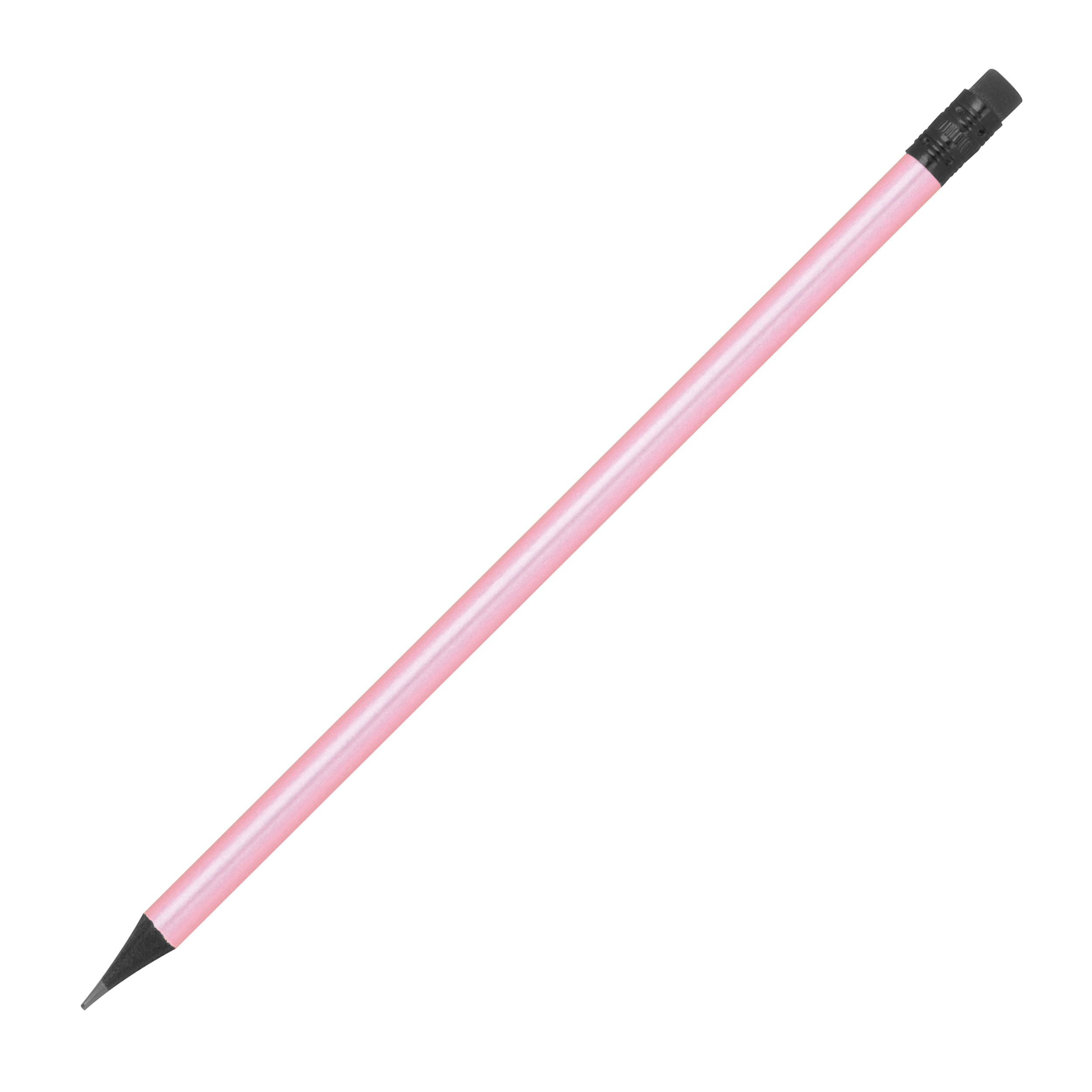 Bleistift JAMES mit Radiergummi, Holz – Werbeartikel bedruckbar