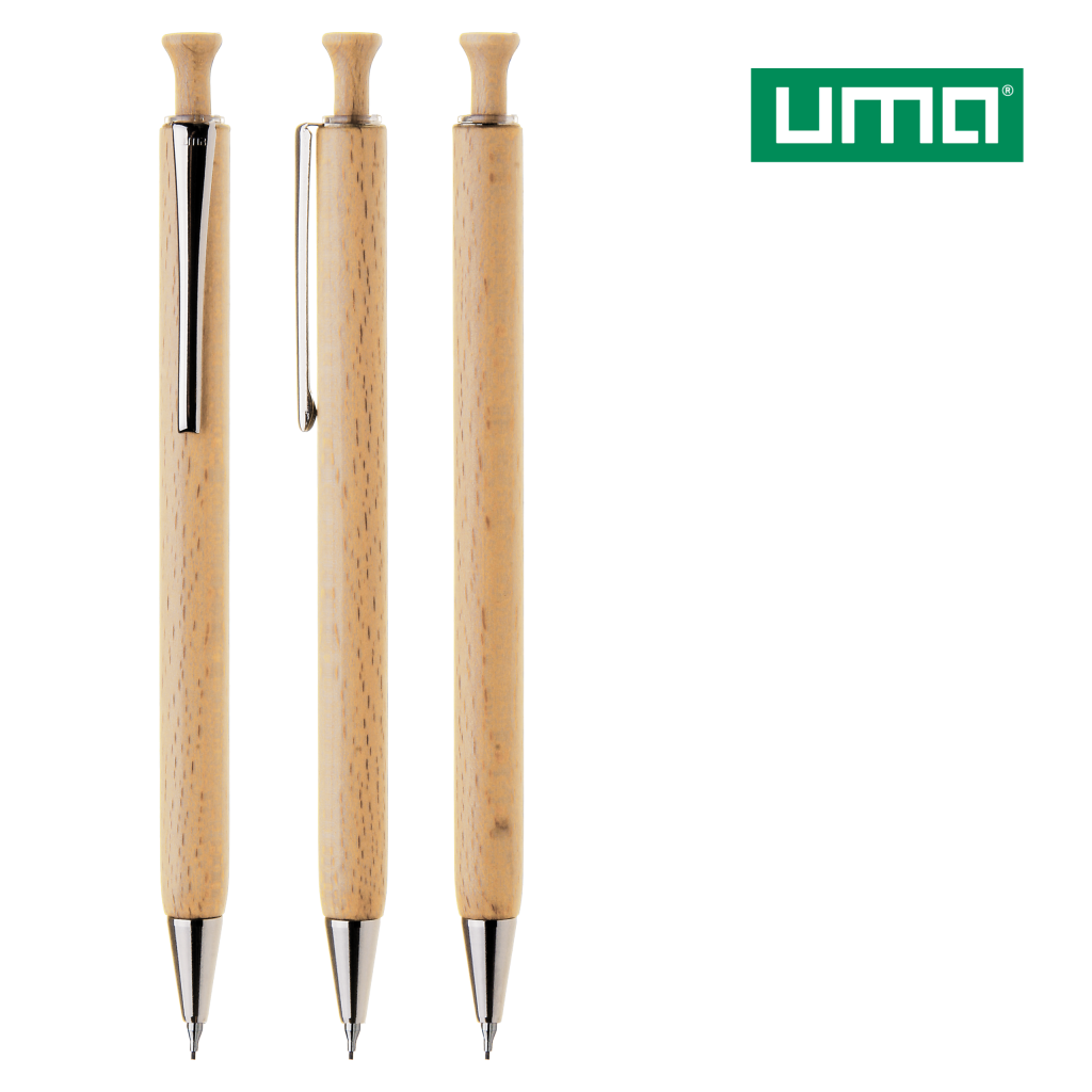 Druckbleistift FOREST B aus PEFC-Buchenholz 0,7 mm, bedruckbar