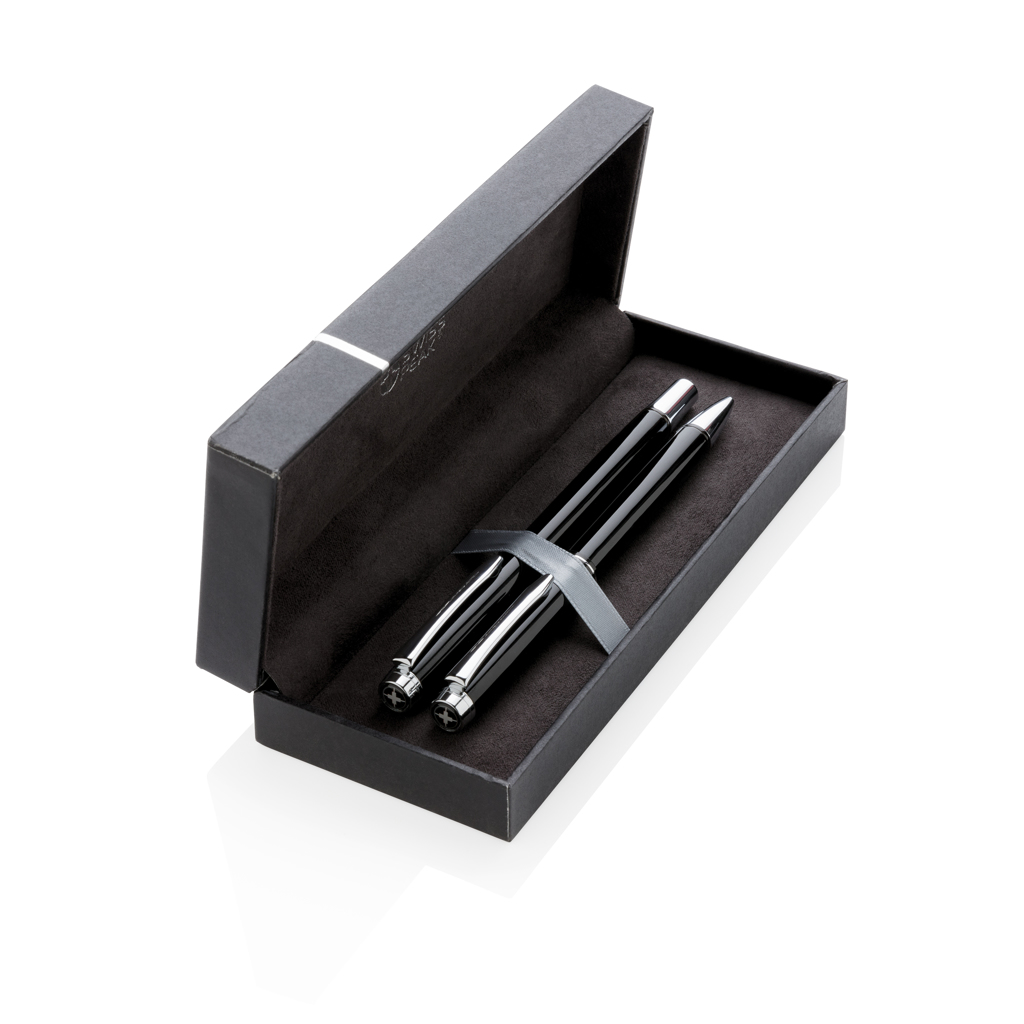 Heritage Schreibset Werbeartikel - Kugelschreiber & Rollerball Messing