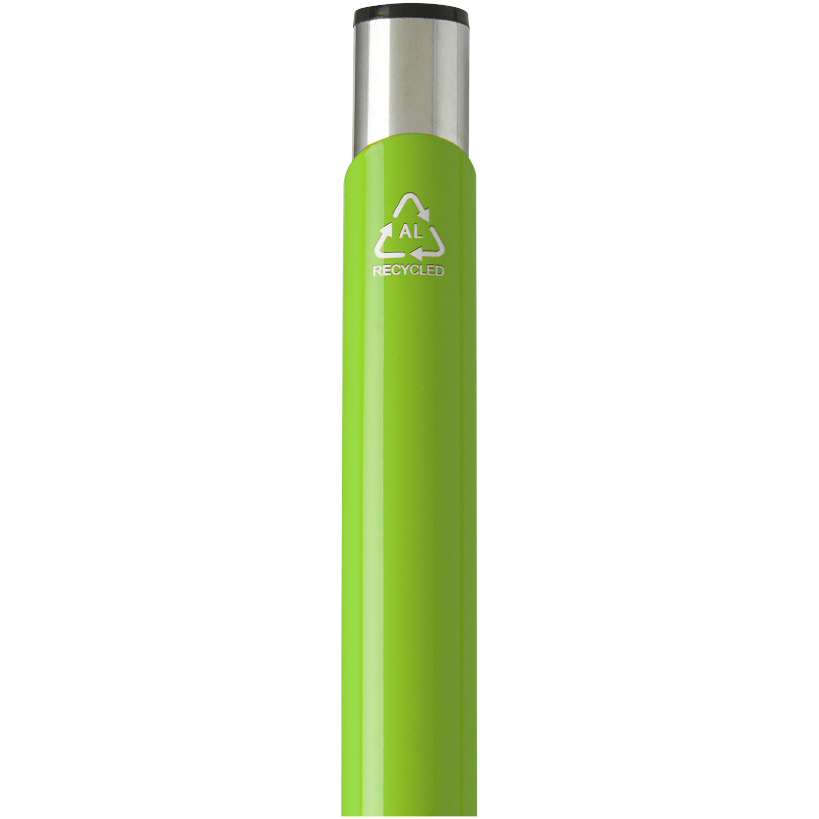 Moneta Kugelschreiber aus recyceltem Aluminium (schwarze Mine)