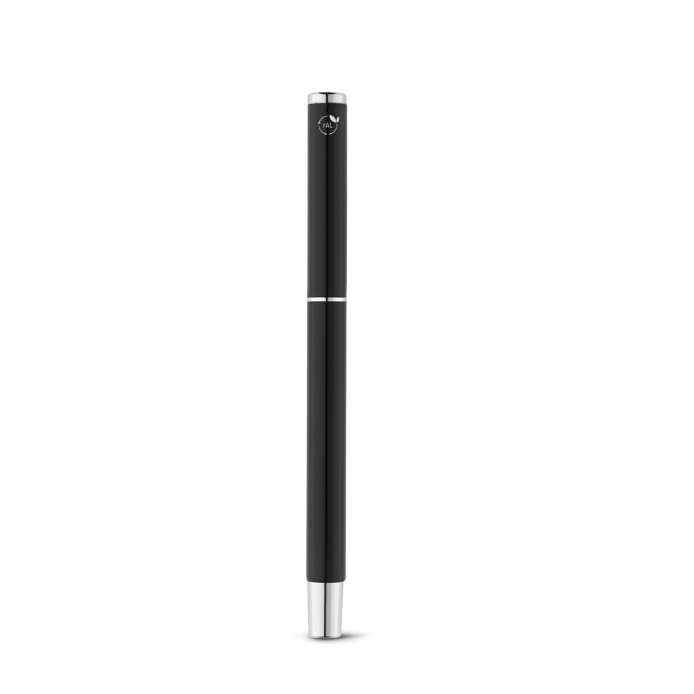 DANEY Tintenroller aus recyceltem Aluminium mit Clip – Werbeartikel