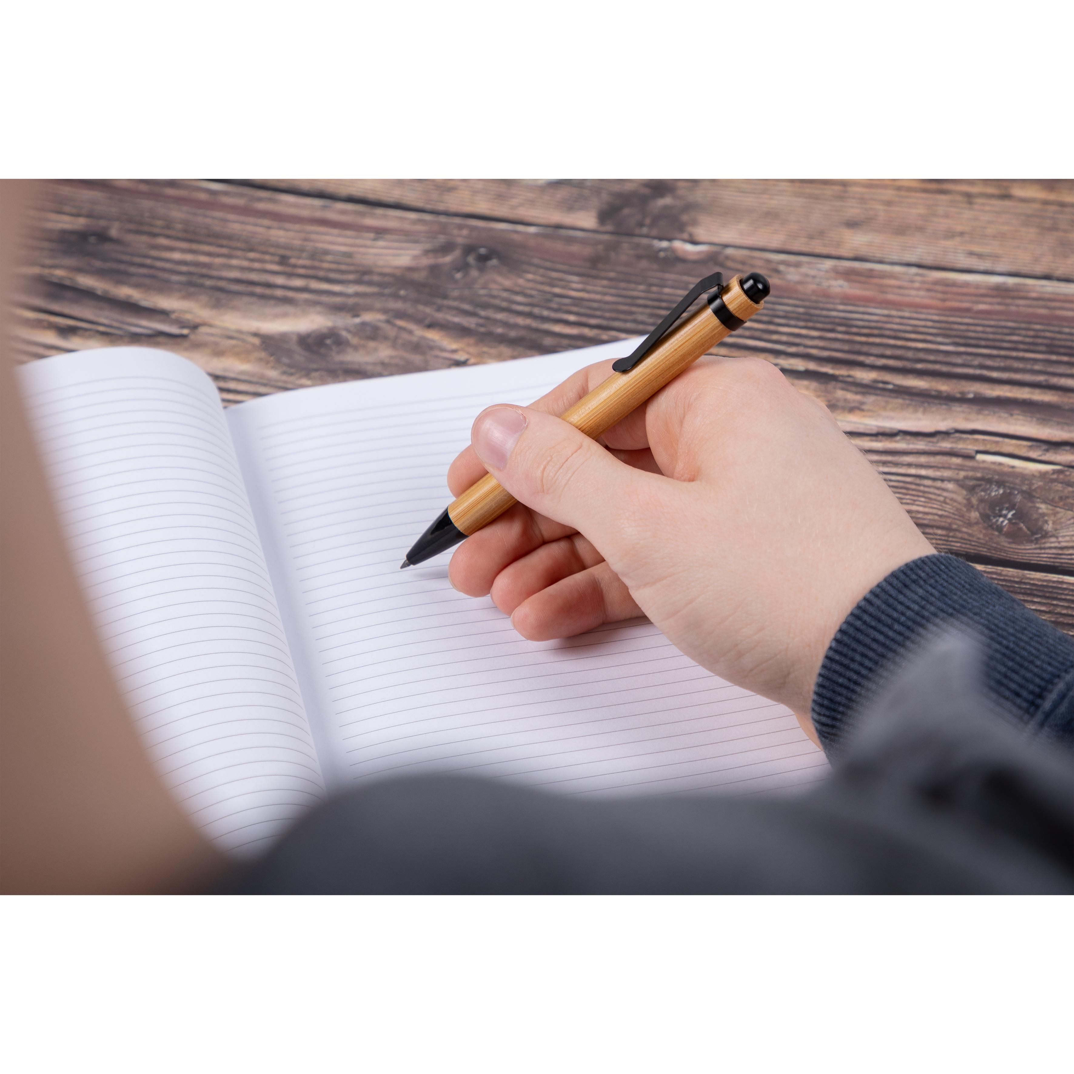 Bambusstift Inkless – Infinity-Stift aus Bambus, Werbeartikel mit Lasergravur